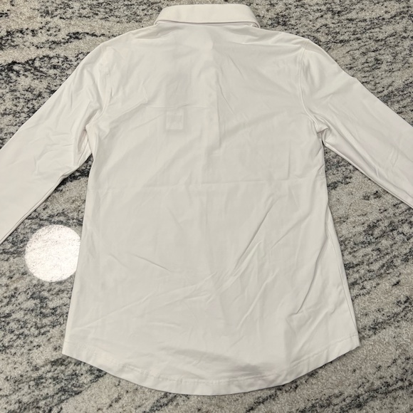 Greyson Scarlett Long Sleeve Polo white size small - Picture 2 of 10